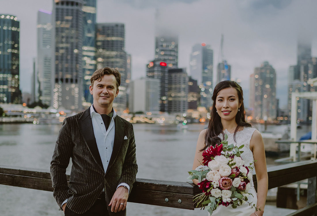 Shelley + Justin @ Riverlife, kangaroo Point Wedding