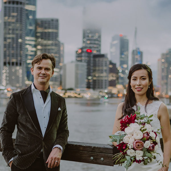 Shelley + Justin @ Riverlife, kangaroo Point Wedding